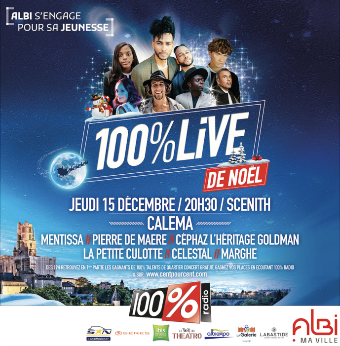 Albi : un "100% Live de Noël" avec 100% Radio Albi : un "100% Live de Noël" avec 100% Radio