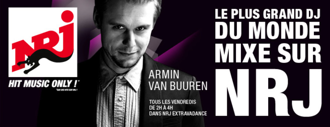 Armin Van Buuren mixera sur NRJ Armin Van Buuren mixera sur NRJ