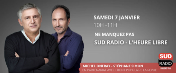 Sud Radio annonce l'arrivée de Michel Onfray sur son antenne