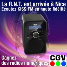Kiss FM diffuse désormais en RNT