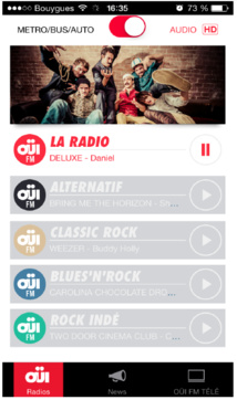 Les nouveautés de Oüi FM Les nouveautés de Oüi FM