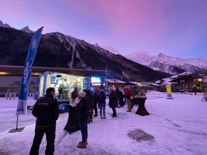 Succès pour le lancement du Winter Tour Radio Mont Blanc Succès pour le lancement du Winter Tour Radio Mont Blanc