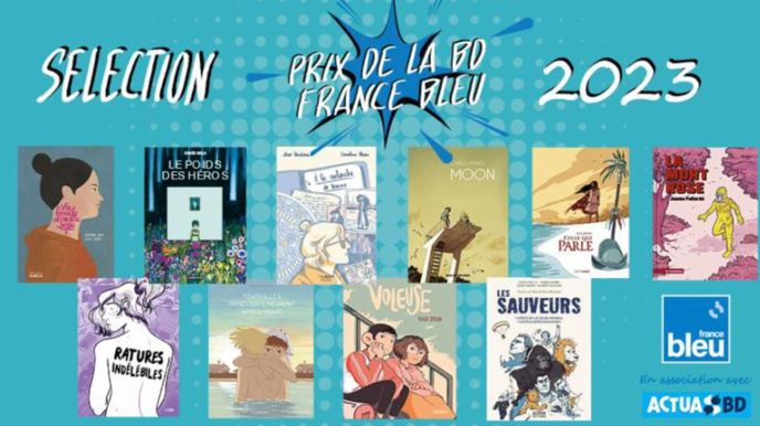 France Bleu lance la 3e édition de son Prix France Bleu de la BD France Bleu lance la 3e édition de son Prix France Bleu de la BD