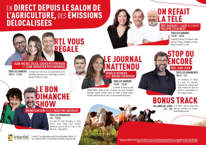 RTL au Salon International de l'Agriculture RTL au Salon International de l'Agriculture