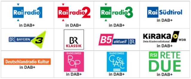 Italie : lancement de 55 stations en DAB+ Italie : lancement de 55 stations en DAB+