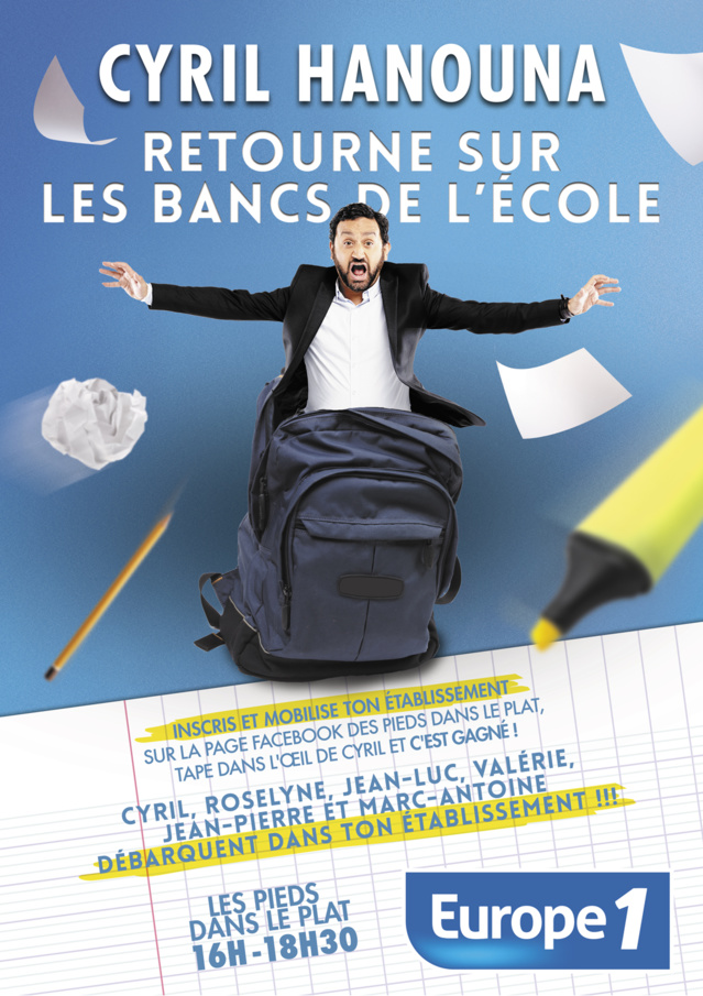 Hanouna retourne à l'école Hanouna retourne à l'école