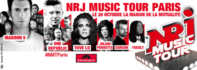 Le NRJ Music Tour fait étape à Paris Le NRJ Music Tour fait étape à Paris
