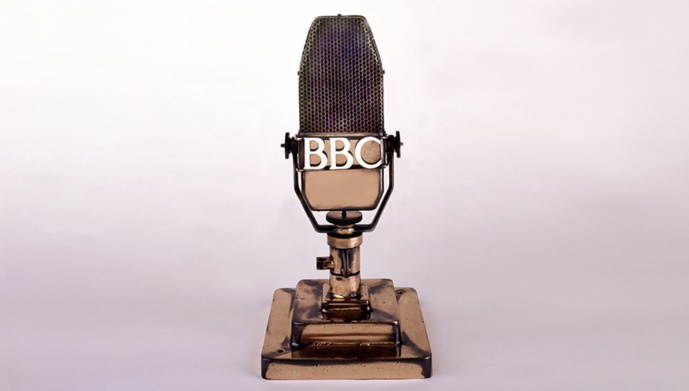 Le micro AXBT était la conception de 4ème génération du microphone Marconi Type A original. Il a été largement utilisé par la BBC à partir du début des années 1930 © BBC