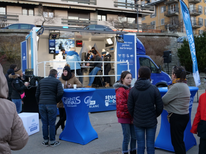 Le Winter Tour Radio Mont Blanc à Saint-Gervais Le Winter Tour Radio Mont Blanc à Saint-Gervais