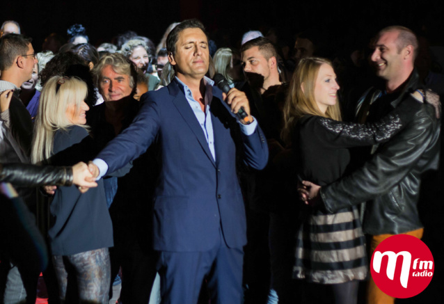 Dany Brillant a signé le final du show © MFM Radio Dany Brillant a signé le final du show © MFM Radio