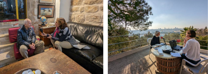 Interviews à Jérusalem par Véronique Alzieu et Madeleine Vatel @ RCF Interviews à Jérusalem par Véronique Alzieu et Madeleine Vatel @ RCF