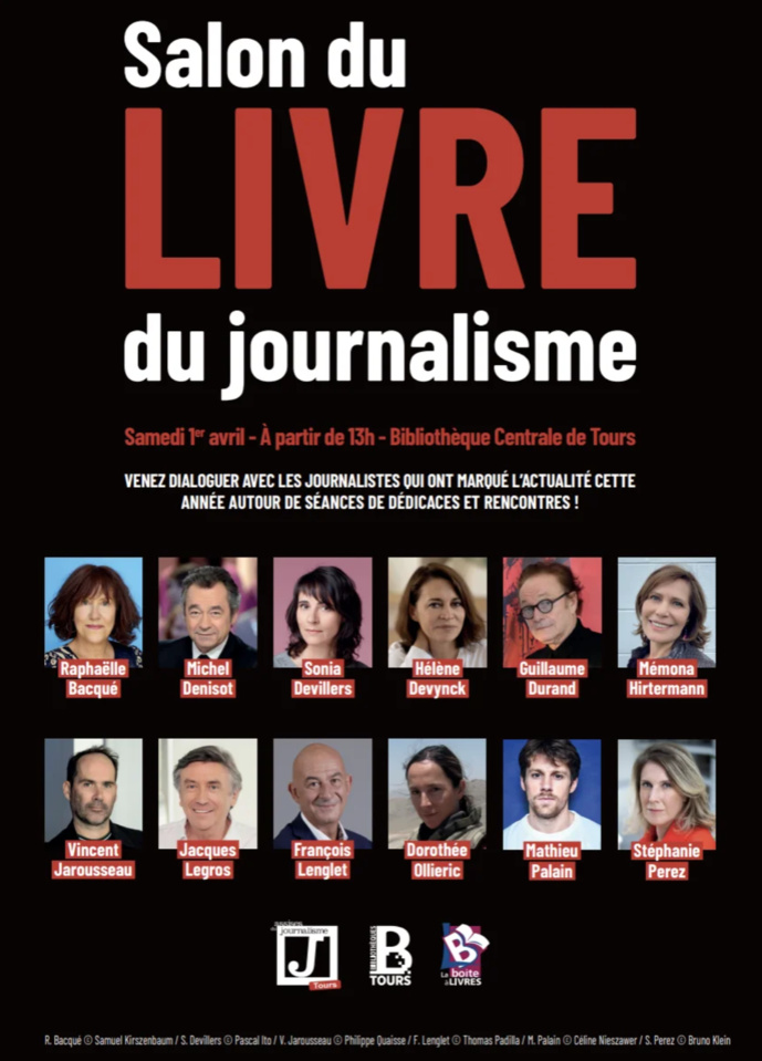 Tours : un nouveau Salon du livre du journalisme Tours : un nouveau Salon du livre du journalisme