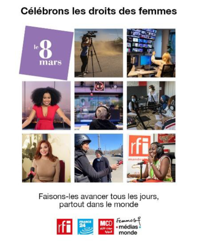 RFI se mobilise pour la Journée des droits des femmes RFI se mobilise pour la Journée des droits des femmes