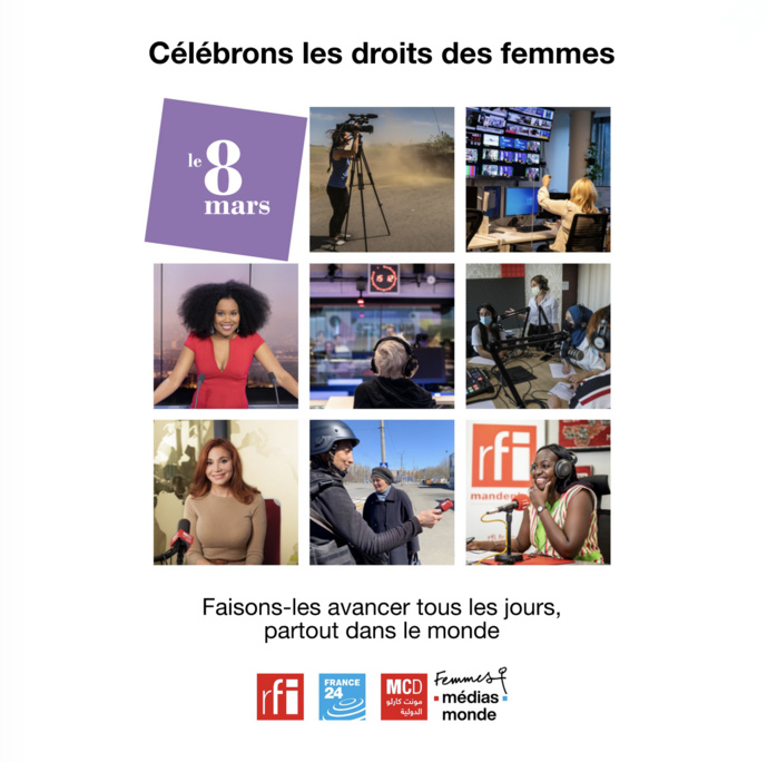 52% de femmes sur les antennes de France Médias Monde