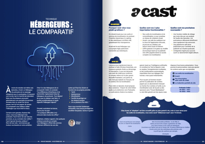 Téléchargez le n°2 de Podcast Magazine Téléchargez le n°2 de Podcast Magazine