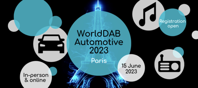 WorldDAB Automotive : les inscriptions sont ouvertes WorldDAB Automotive : les inscriptions sont ouvertes