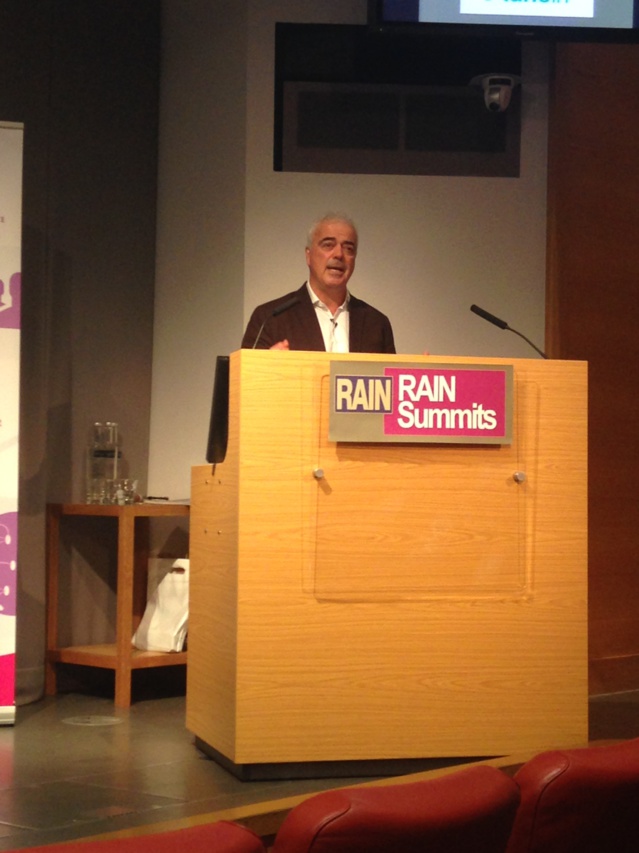Jonathan Arendt de Jazz FM a présenté hier Audiomonitor au RAIN Summit