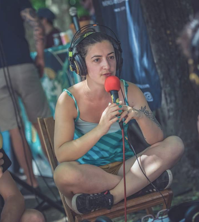 Mélissa Poupart, coordinatrice d’antenne à Radio Béton Mélissa Poupart, coordinatrice d’antenne à Radio Béton