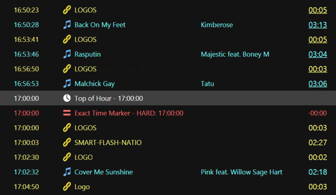 HS Habillage - Le top horaire toujours au top ! HS Habillage - Le top horaire toujours au top !