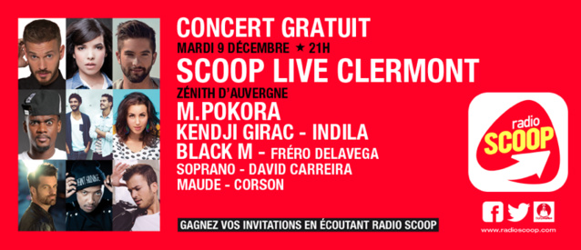 Scoop Live géant à Clermont-Ferrand avec Radio Scoop Scoop Live géant à Clermont-Ferrand avec Radio Scoop