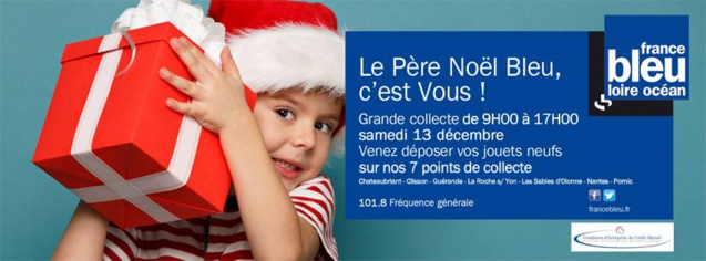 France Bleu Loire Océan lance le Père Noël Bleu