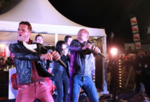 Cauet, l'an passé, avec Keen'V aux NRJ Music Awards © BeAware Cauet, l'an passé, avec Keen'V aux NRJ Music Awards © BeAware