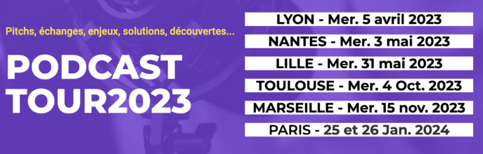 Le PodcasTour, c'est aujourd'hui à Nantes Le PodcasTour, c'est aujourd'hui à Nantes