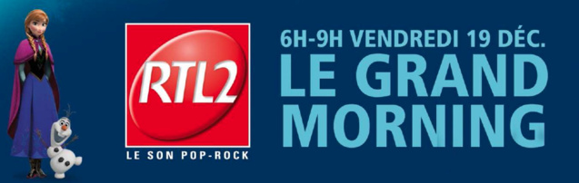 Le Grand Morning de RTL2 à Disneyland Le Grand Morning de RTL2 à Disneyland