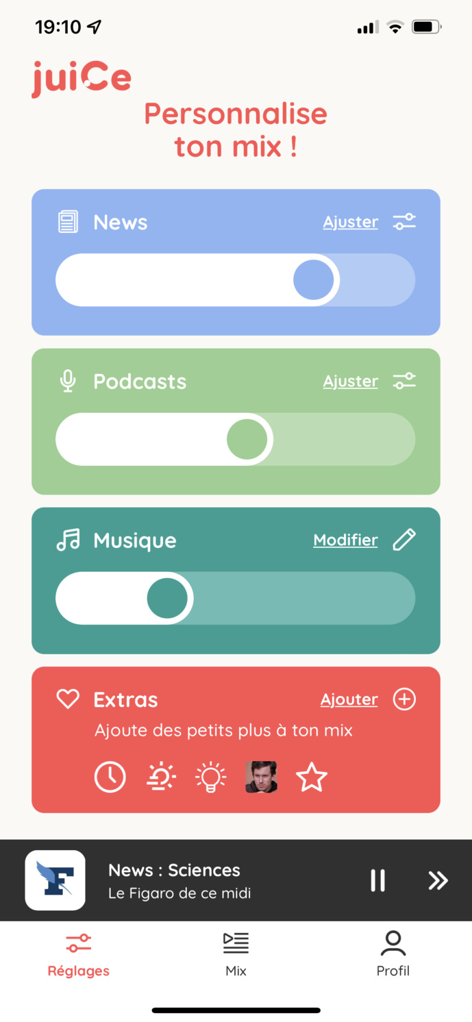 HS Habillage : Réveillez vos oreilles avec un zeste de Juice HS Habillage : Réveillez vos oreilles avec un zeste de Juice