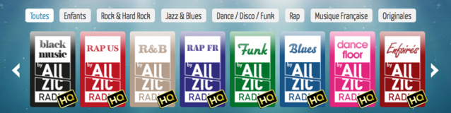 Allzic Radio étoffe son offre de webradios Allzic Radio étoffe son offre de webradios