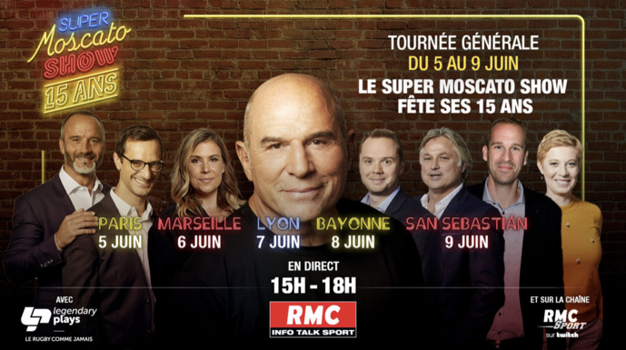 Pour les 15 ans de son émission, Moscato paye sa tournée Pour les 15 ans de son émission, Moscato paye sa tournée