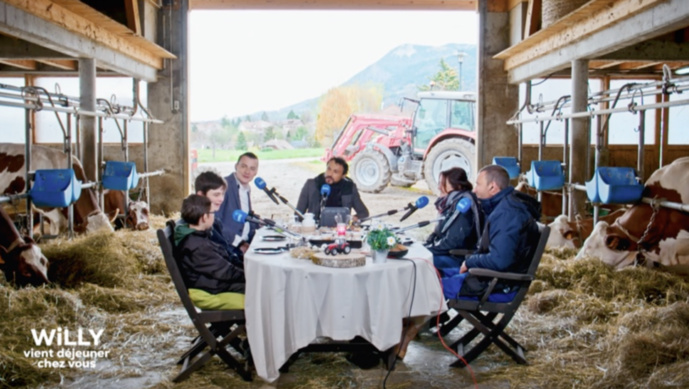 France Bleu : "Willy vient déjeuner chez vous" à découvrir sur France 3 France Bleu : "Willy vient déjeuner chez vous" à découvrir sur France 3