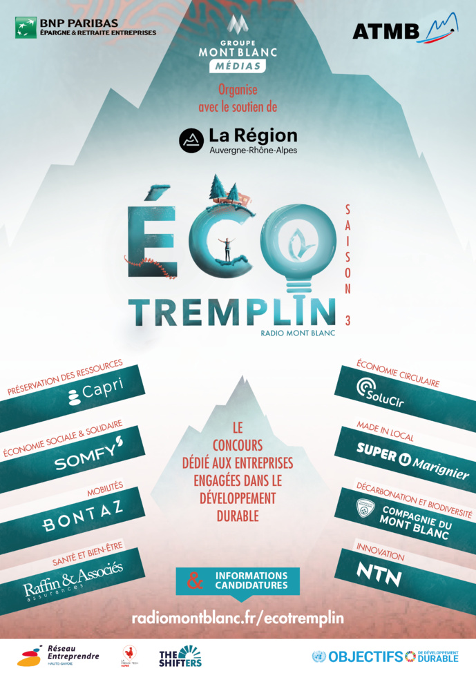 Radio Mont Blanc lance son 3e Éco-Tremplin 