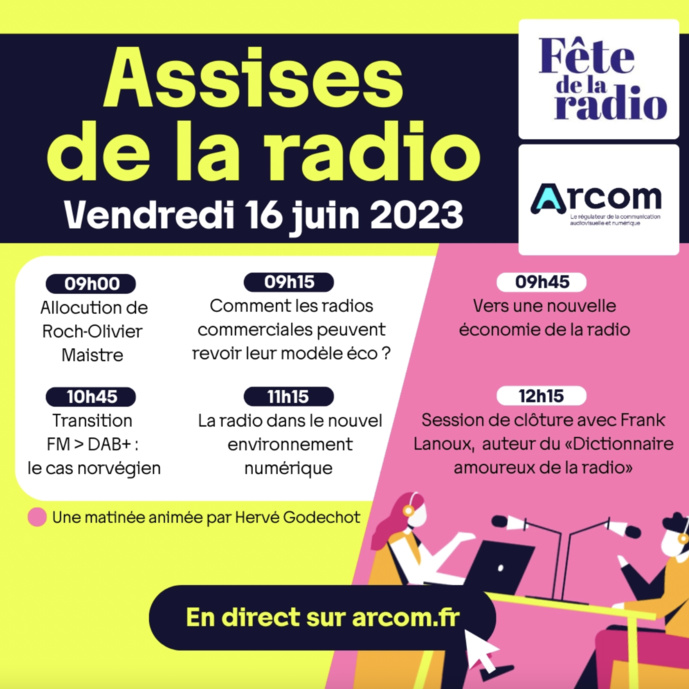 L'Arcom organise ses Assises de la radio