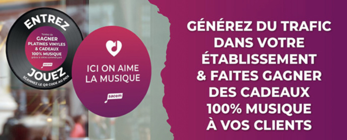 La Sacem récompense les commerçants qui diffusent de la musique La Sacem récompense les commerçants qui diffusent de la musique