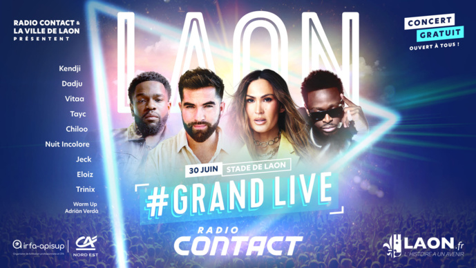 Radio Contact annonce une tournée de 3 dates Radio Contact annonce une tournée de 3 dates