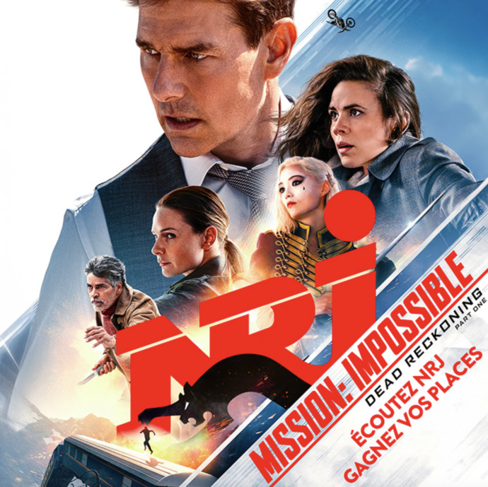 L'habillage de NRJ aux couleurs de "Mission Impossible" L'habillage de NRJ aux couleurs de "Mission Impossible"