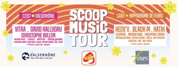 C'est le retour du Scoop Music Tour C'est le retour du Scoop Music Tour