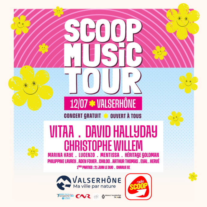 C'est le retour du Scoop Music Tour C'est le retour du Scoop Music Tour