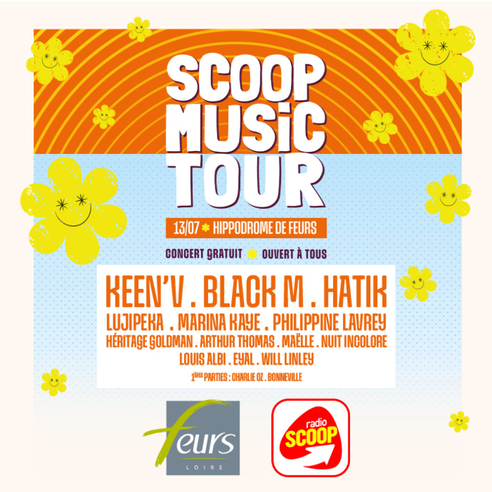 C'est le retour du Scoop Music Tour C'est le retour du Scoop Music Tour
