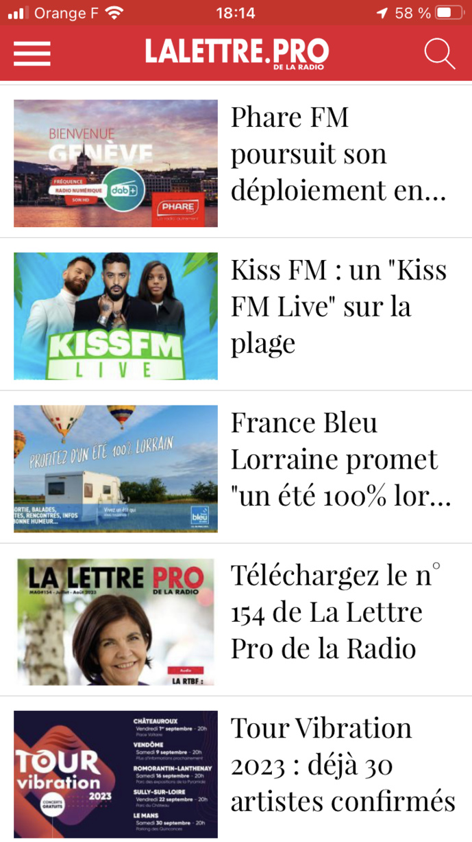 Téléchargez l'application de La Lettre Pro de la Radio Téléchargez l'application de La Lettre Pro de la Radio