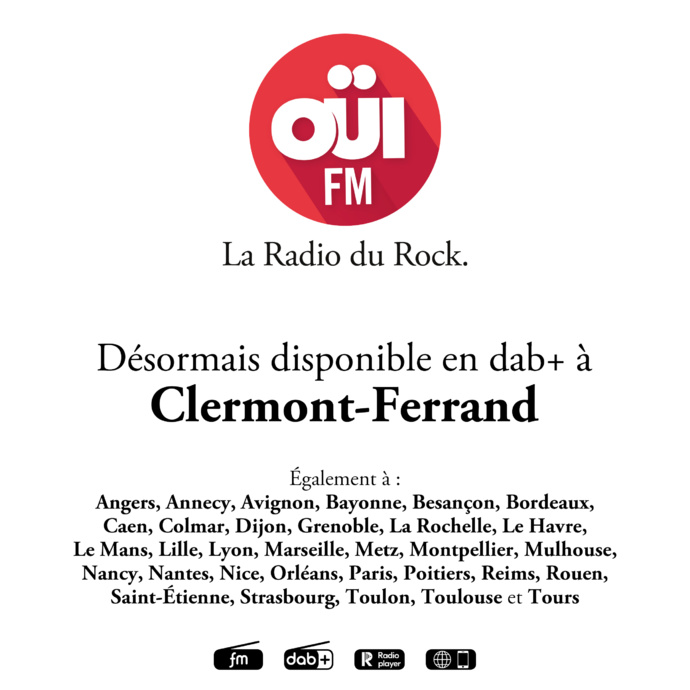 DAB+ : l'offre radio s'enrichit à Clermont-Ferrand