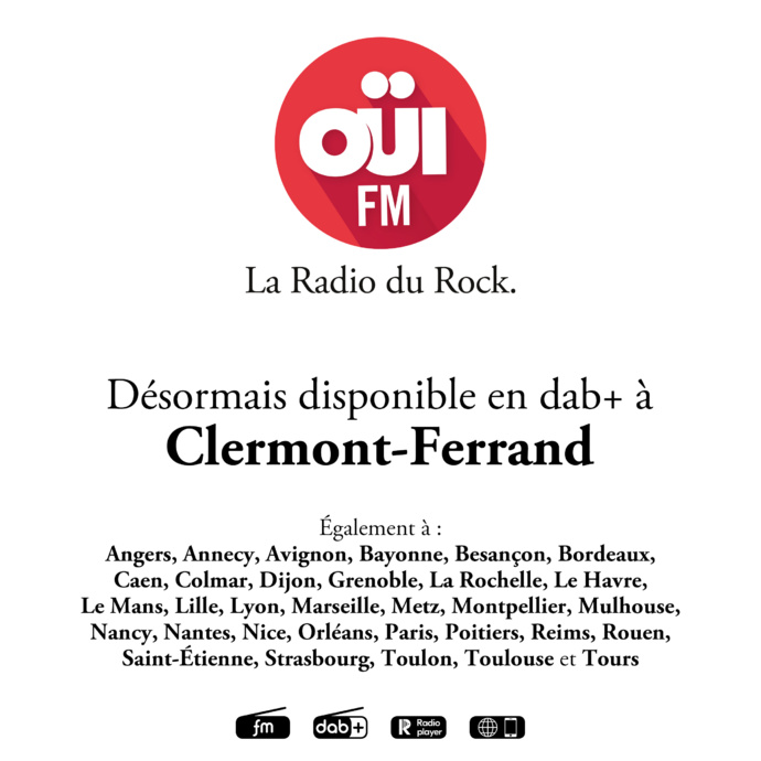 DAB+ : l'offre radio s'enrichit à Clermont-Ferrand DAB+ : l'offre radio s'enrichit à Clermont-Ferrand