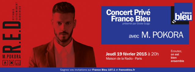 France Bleu : un Concert Privé de M.Pokora