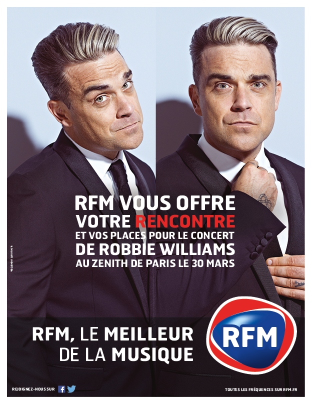 RFM offre une rencontre avec Robbie Williams