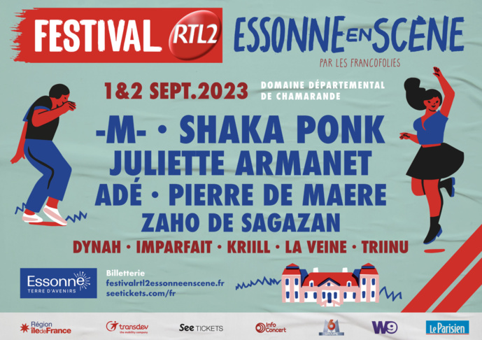 Le festival RTL2 Essonne en scène affiche complet