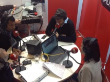 Petit studio mais grande délocalisation au Salon de l'agriculture © Sud Radio Petit studio mais grande délocalisation au Salon de l'agriculture © Sud Radio