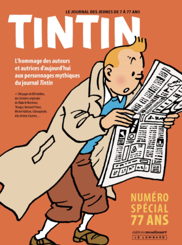 France Culture partenaire du numéro spécial du journal Tintin