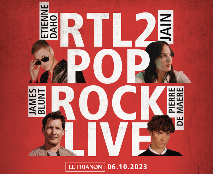 RTL2 organise son "RTL2 Pop Rock Live"