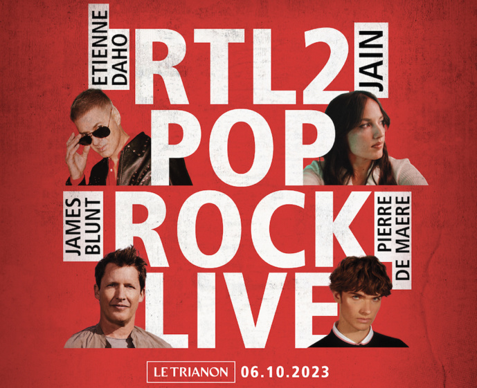RTL2 organise son "RTL2 Pop Rock Live" RTL2 organise son "RTL2 Pop Rock Live"